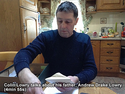Photo of Colin Lowry in 2014.