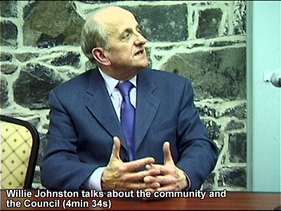Photo of Willie Johnston in 2003.