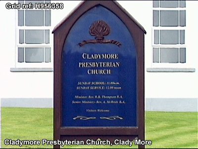 Photo of Cladymore Presbyterian Church.